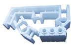 Shape cutted EPS